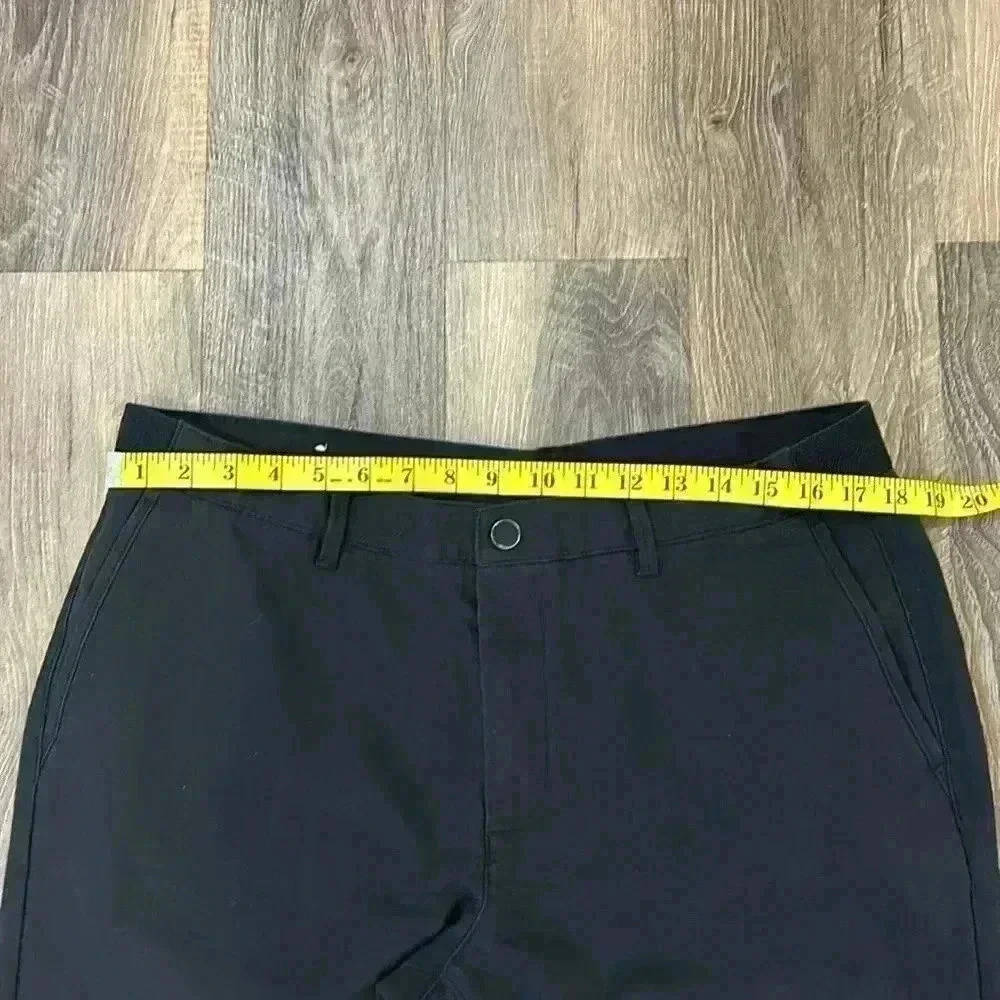 Zara women’s black trouser pants button up w/zipper size xl. Cotton/polyester - Picture 14 of 15